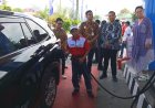 Bupati Klaten Launching Pertamax Green Pertama di SPBU Pandansimping
