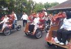 Dibagikan di Purworejo, Becak Listrik Bantuan Presiden Prabowo Mampu Angkut Beban 110 Kilogram