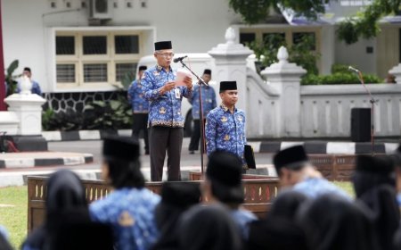 Upacara HUT ke-54 Korpri, Sekda Sleman Dorong ASN Perbaiki Budaya Kerja