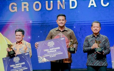 Pemkab Klaten Raih Penghargaan Pariwara Anti Korupsi 2025