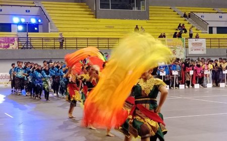 GOR Among Raga Bergemuruh, Lomba Gobak Sodor Antar Desa Budaya di DIY Berlangsung Tiga Hari