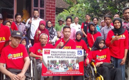 Difabel Dibekali Ilmu Beternak Bebek 