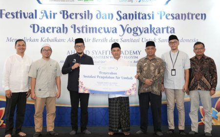 Festival WASH Dibuka, Dukung Pemenuhan Air Bersih di Pesantren