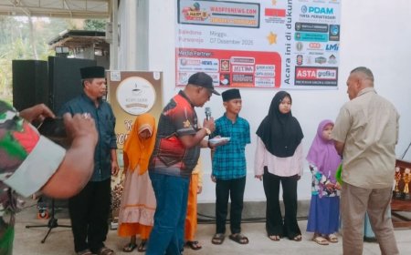 Tasyakuran dan Santunan Anak Yatim Menandai HUT ke-3 Wasp76news