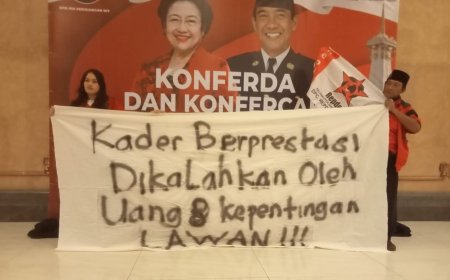 Hanung Raharjo Pimpin PDI Perjuangan Bantul, Pendukung Joko Purnomo Protes