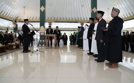Sebanyak 103 Pejabat di Lingkungan Pemkab Sleman Dilantik