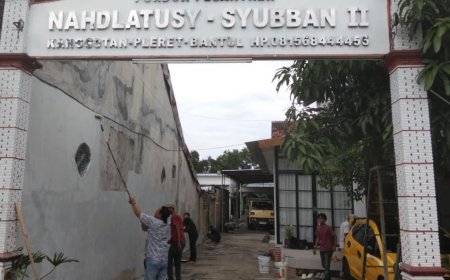 BTA Nusantara dan CSG Bantu Pengecatan Pondok Pesantren
