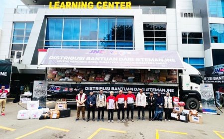 JNE Berhasil Salurkan Lebih 500 Ton Bantuan Bencana Sumatera Gratis Ongkir