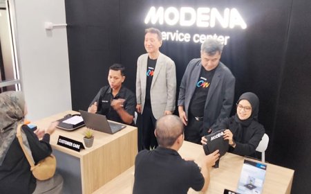 Lindungi Konsumen dari "Fake Service": MODENA Resmikan "Service Center" di Yogyakarta