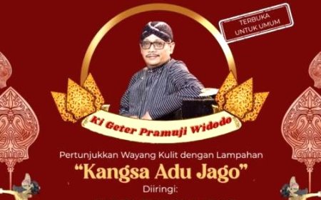 Pentas di DPRD DIY Sabtu Malam, Dalang Ki Geter Pramuji Angkat Lakon Kangsa Adu Jago