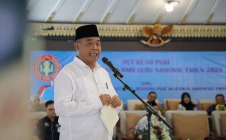Puncak Acara Hari Guru Nasional dan HUT PGRI Digelar di Sleman