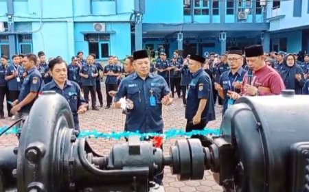 Mesin Pompa Air Peninggalan Belanda Jadi Monumen di PDAM Purworejo