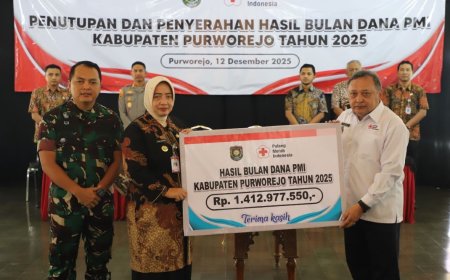 Bulan Dana PMI Purworejo Tahun 2025 Hasilnya Melebihi Target