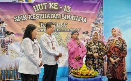 HUT ke-13, SMK Kesehatan Binatama Berakar pada Budaya Nusantara