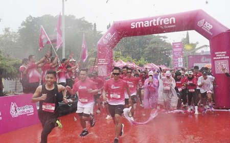 Sleman Bergoyang! Ratusan Pelari Meriahkan SMARTFREN Fun Run 2025, Buktikan Ketangguhan Jaringan 4G di DIY
