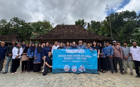 Edukasi PHBS, 18 Titik Baru Akses Air Bersih di Gunungkidul Dibangun