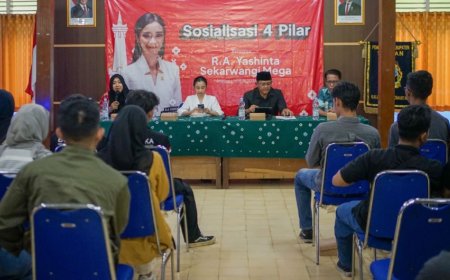 Sosialisasi 4 Pilar MPR RI, Yashinta Bareng Wabup Sleman Komitmen Dorong Kebijakan Pro Rakyat
