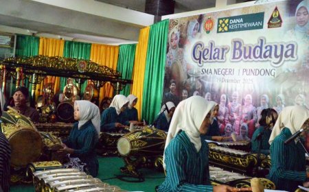 Gamelan Kanjeng Kyai Wijaya Mulya Diserahkan ke SMAN 1 Pundong