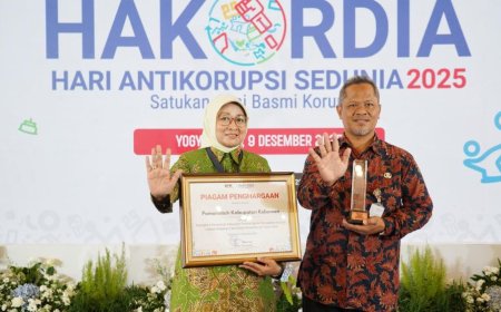 Ini Upaya Pemkab Kebumen Meraih Penghargaan Pencegahan Korupsi dari KPK