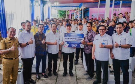 Zulkifli Hasan Tinjau Bendung Siwatu Purworejo