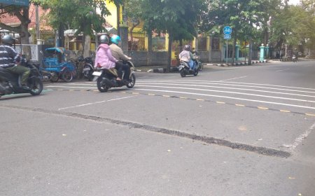 Banyak Korban, Dishub Purworejo Copot Speed Bump Setinggi Lima Sentimeter