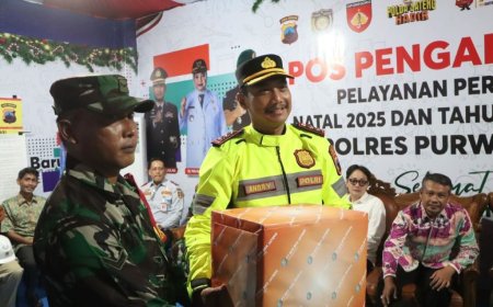 Monitoring Malam Natal, Pemkab Purworejo Berikan Rasa Nyaman