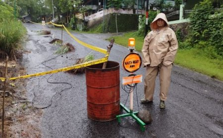 Hujan Lebat Mengakibatkan Longsor dan Banjir di Bantul
