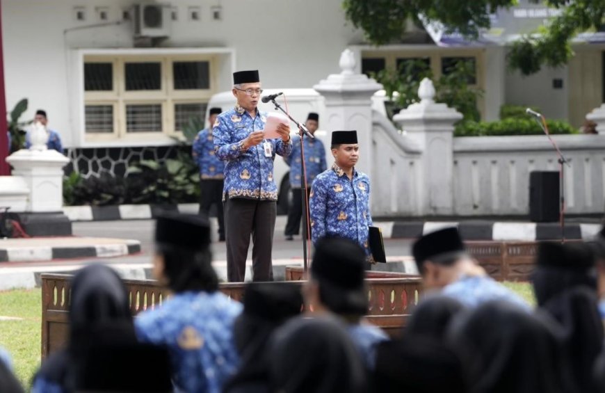 Upacara HUT ke-54 Korpri, Sekda Sleman Dorong ASN Perbaiki Budaya Kerja