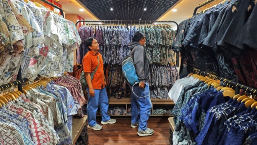 Gerai Batik Putra Boko di Kawasan Wisata Bokoharjo Resmi Dibuka