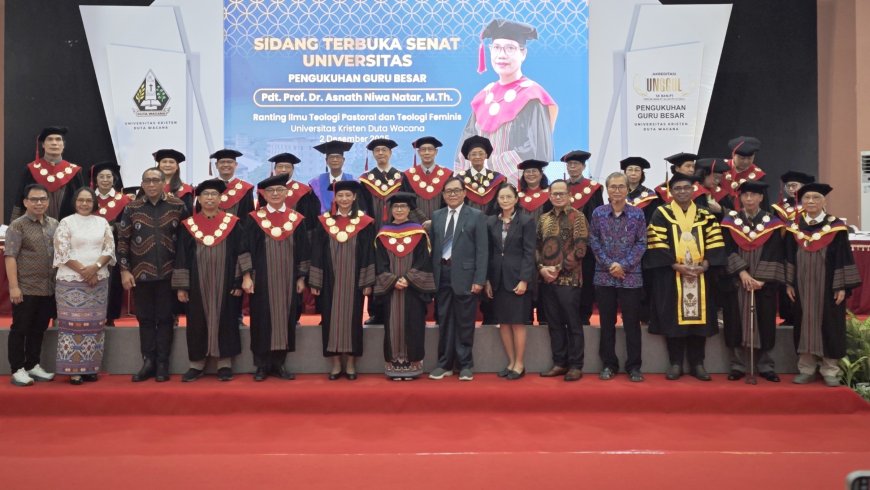 Prof Asnath Dikukuhkan sebagai Guru Besar Ilmu Teologi UKDW