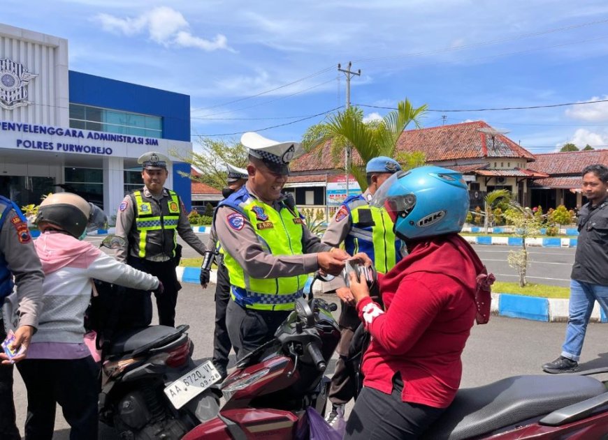 Operasi Zebra Candi 2025 Berakhir, Polres Purworejo Catat 2.448 Tilang