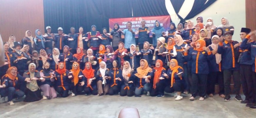 Anggota Satgas PPA Bantul Outbound di Tawangmangu