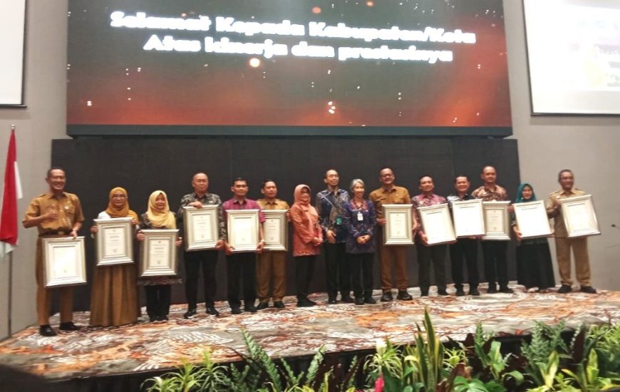 Kabupaten Klaten Raih Penghargaan KKS dari Kemenkes