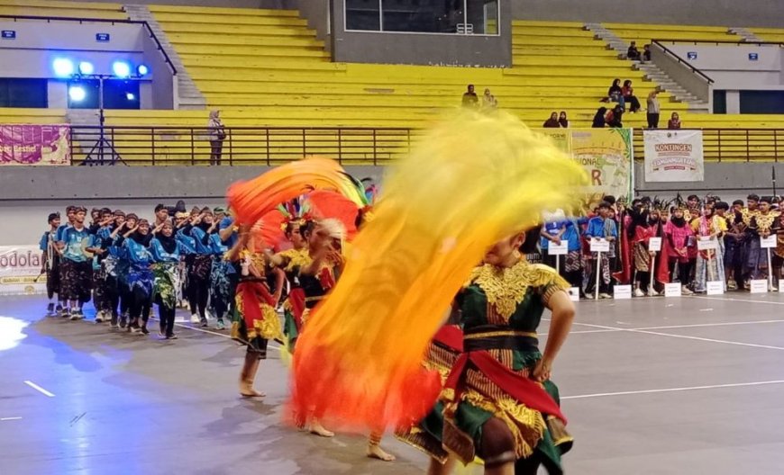 GOR Among Raga Bergemuruh, Lomba Gobak Sodor Antar Desa Budaya di DIY Berlangsung Tiga Hari