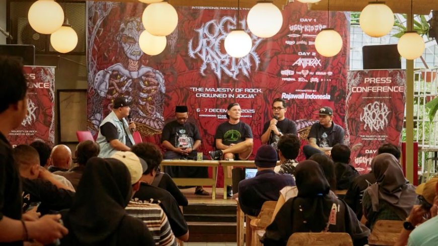 Gitar Scott Ian Anthrax Dilelang di JogjaROCkarta, untuk Korban Bencana