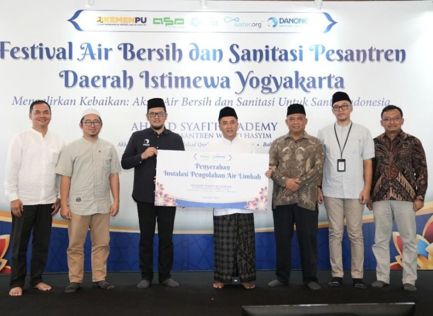 Festival WASH Dibuka, Dukung Pemenuhan Air Bersih di Pesantren
