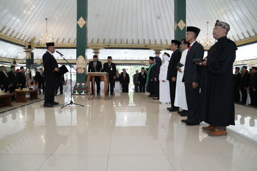 Sebanyak 103 Pejabat di Lingkungan Pemkab Sleman Dilantik