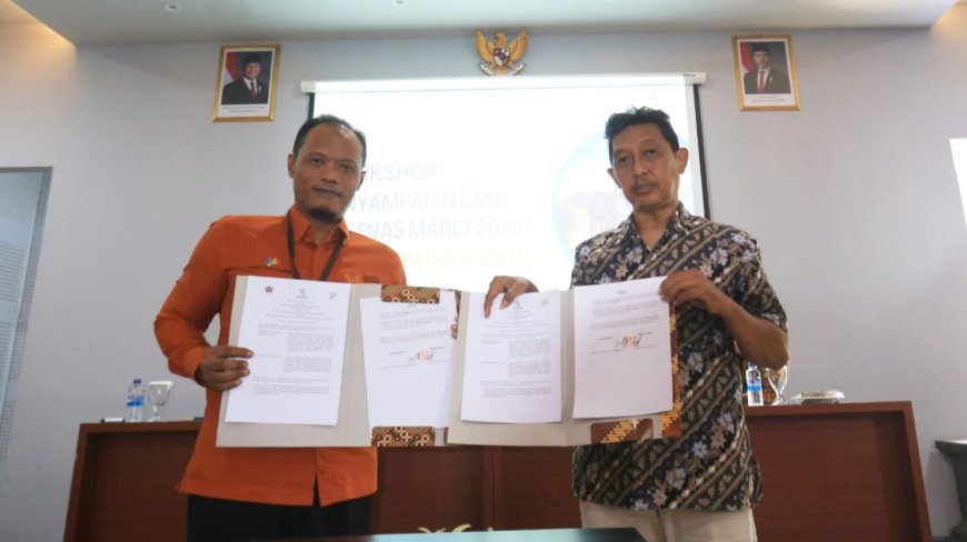 BPS dan PWI Sleman Kolaborasi Membangun Literasi Statistik