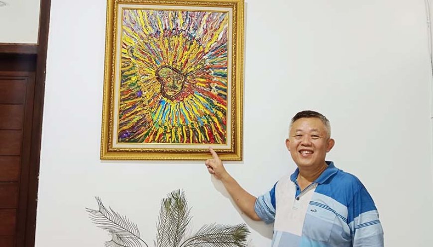 Maestro Sam Sianata Bawa Trinity Art ke JIAF Jogja, Deklarasikan Isme Baru Seni yang Ingin Pimpin Arah Peradaban Global