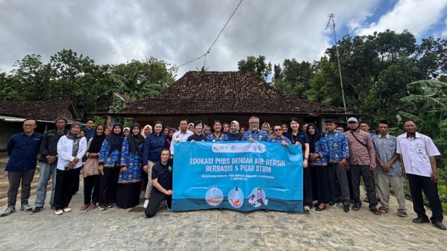 Edukasi PHBS, 18 Titik Baru Akses Air Bersih di Gunungkidul Dibangun