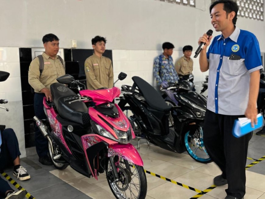 Fasilitasi Kreativitas Siswa, SMK Muhammadiyah 3 Yogyakarta Gelar Lomba Kustomisasi Motor