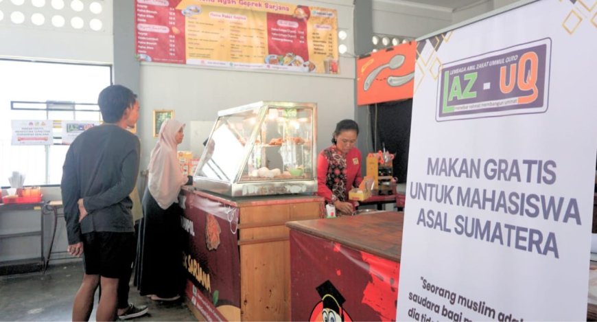 LazisQu Luncurkan Program Makan Gratis untuk Mahasiswa Sumatera Terdampak Bencana