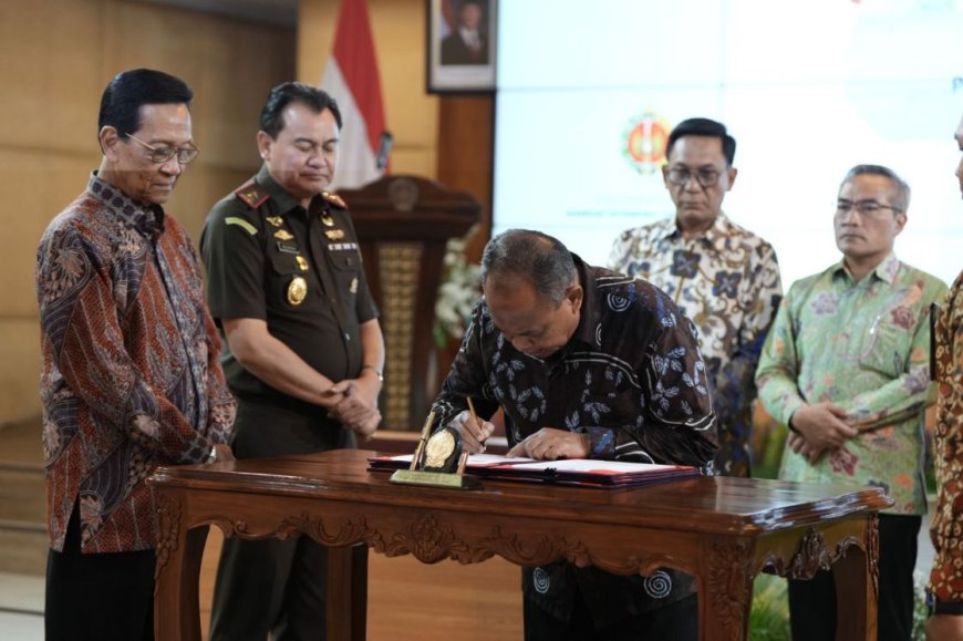 Pemkab Sleman dan Kejati DIY Menjalin Kerja Sama Pidana Kerja Sosial