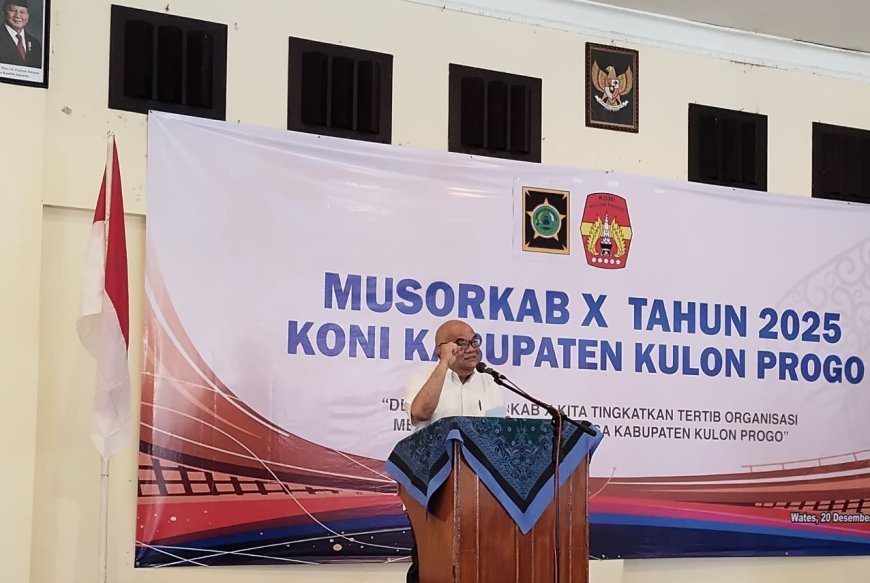 Hamam Mutaqim Pimpin KONI Kulonprogo