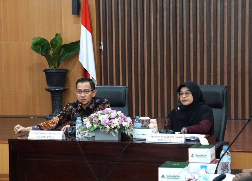 Pimpin RDP, Anggota DPD RI Syauqi Soeratno Dorong Penanganan Bullying terhadap Anak Terukur dan Jelas 