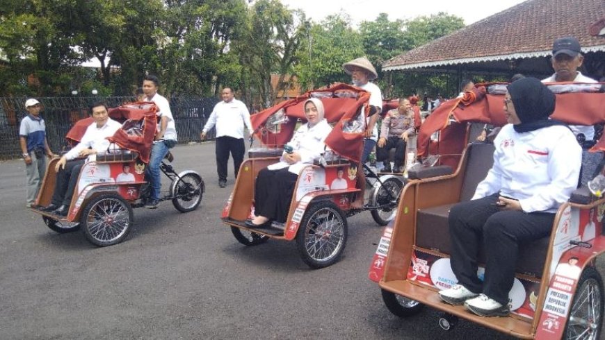 Dibagikan di Purworejo, Becak Listrik Bantuan Presiden Prabowo Mampu Angkut Beban 110 Kilogram