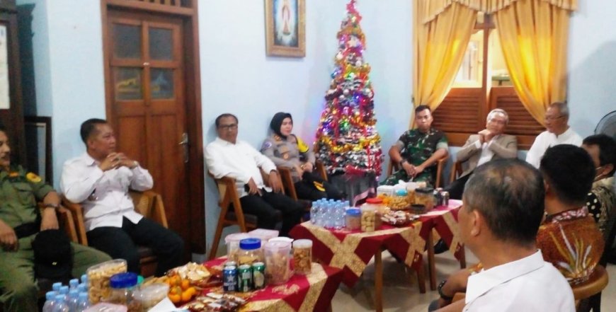 Pelaksanaan Ibadah Natal di Bantul Berjalan Lancar