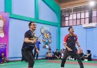 Tampil Dominan, Sekjen ATR/BPN Dalu Agung Darmawan Taklukkan Laga Eksibisi HUT ke-54 KORPRI