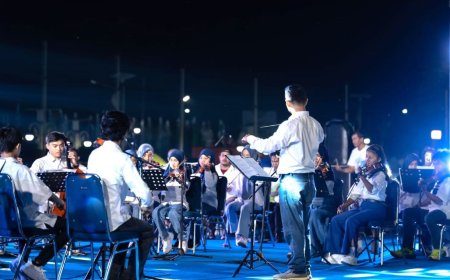 Konser Kebumen Violin Orchestra Memukau Ribuan Penonton