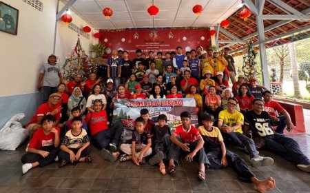 Alumni BOSA Salurkan Bantuan Natal ke Tiga Panti di Kulonprogo